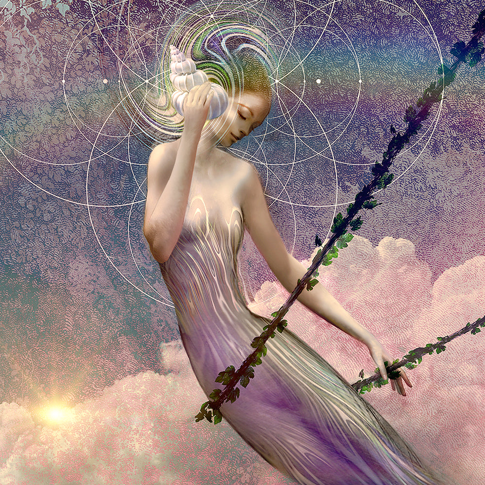 Fibonacci's Muse, Museum Quality Print, Essence: Summer