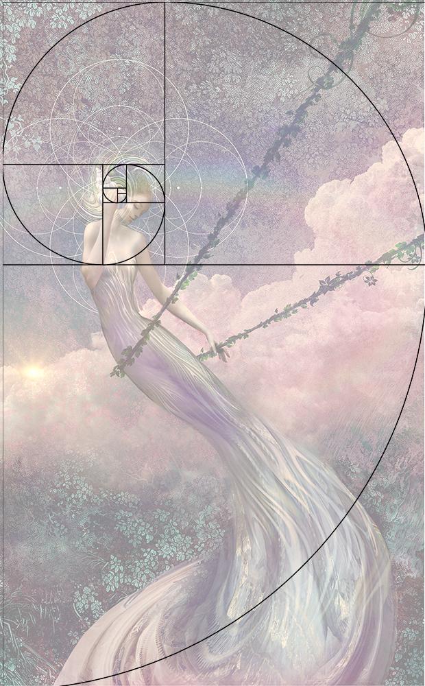 Fibonacci's Muse, Museum Quality Print, Essence: Summer