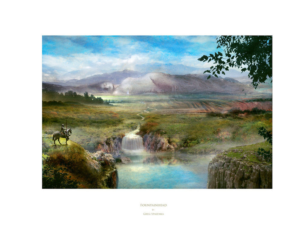 Fountainhead, Limited Earth Day Print
