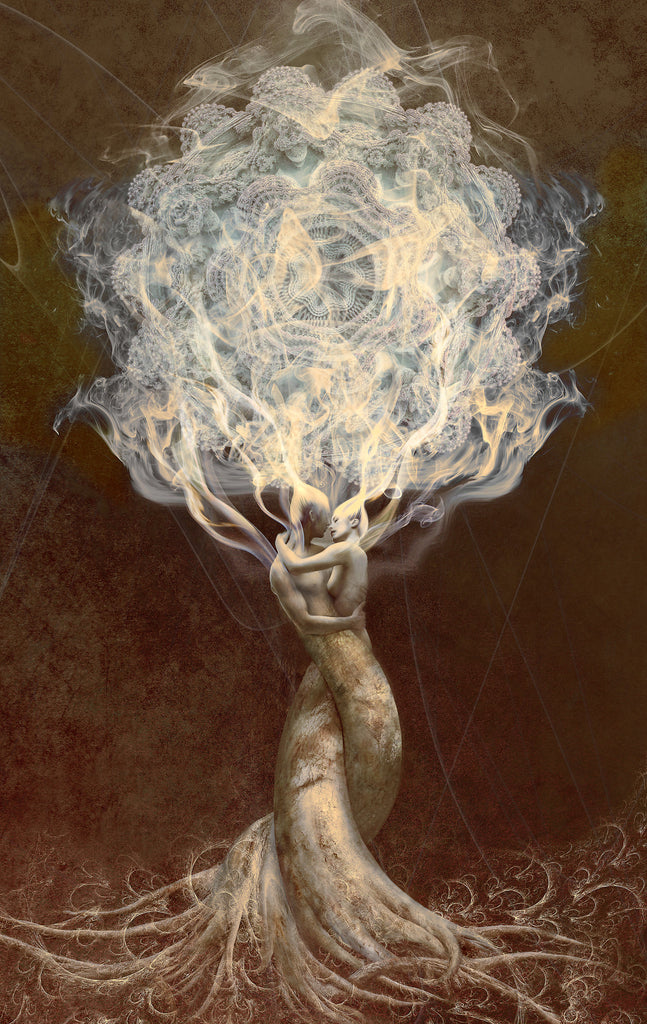 Love Incense, Museum Quality Print, Essence: Winter