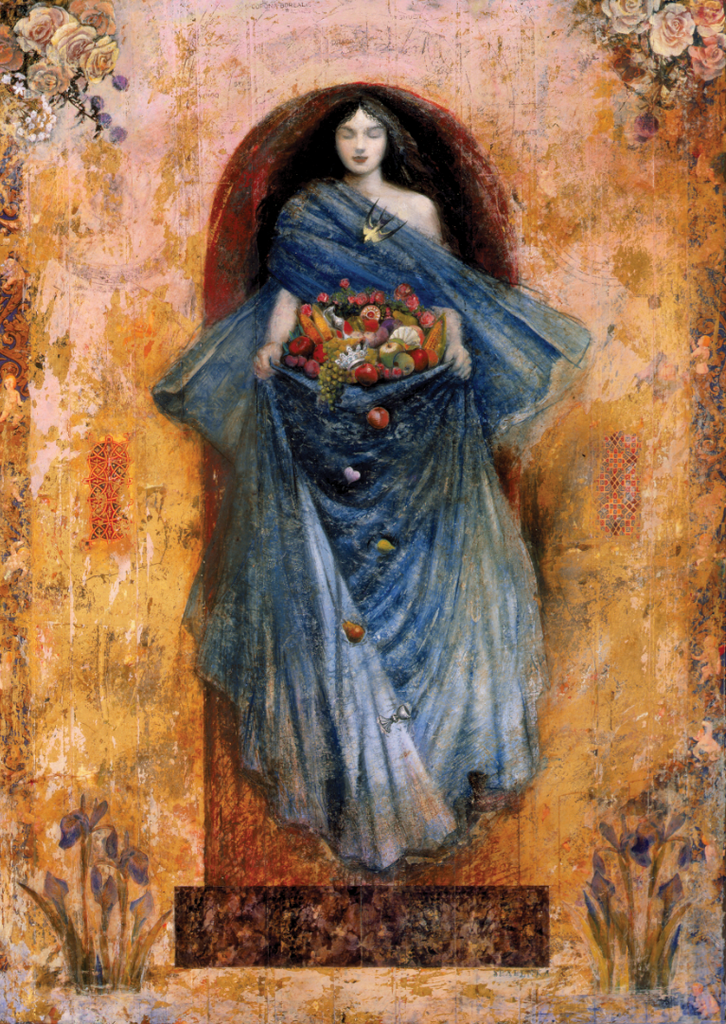 Blessings, Museum Quality Print, Essence, Winter, Spring Background