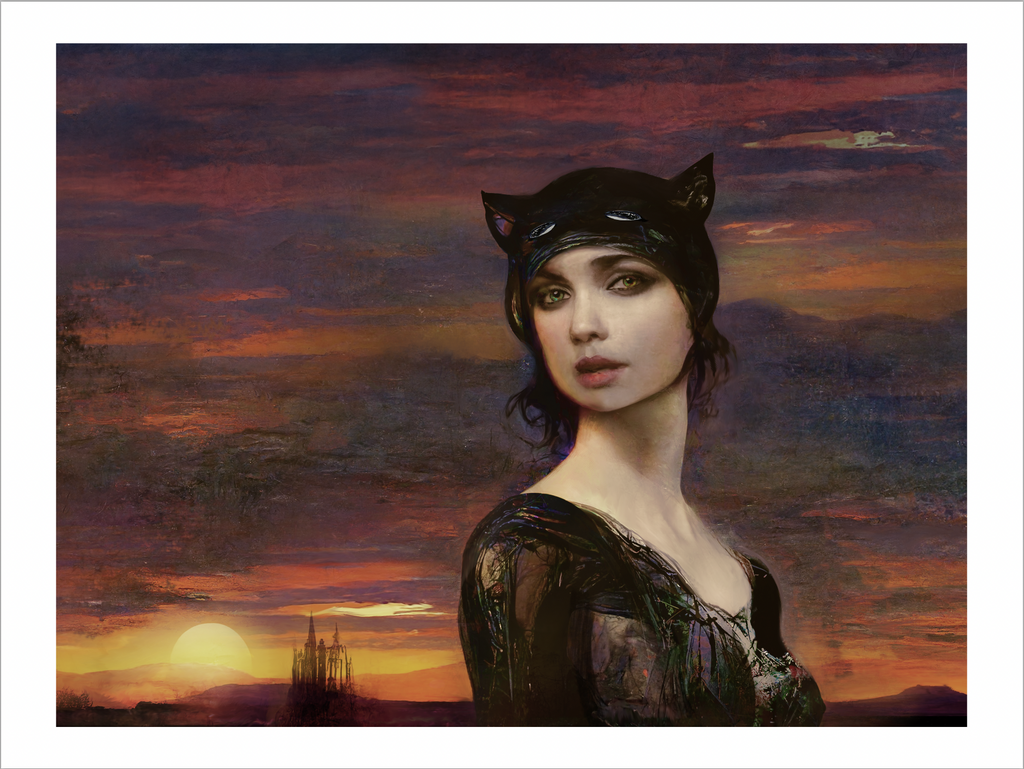 The Dawn of Night, Museum Quality Print,  Essence: Winter