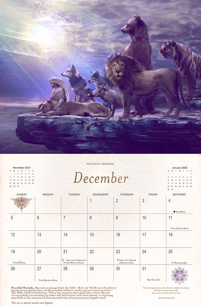 Divine Nature II 2021 Calendar