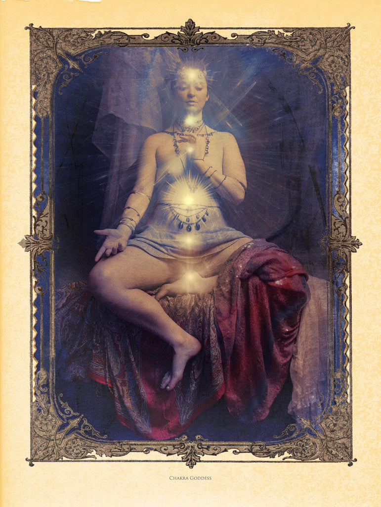 Chakra Goddess, Museum Quality Print, Essence: Summer/Winter