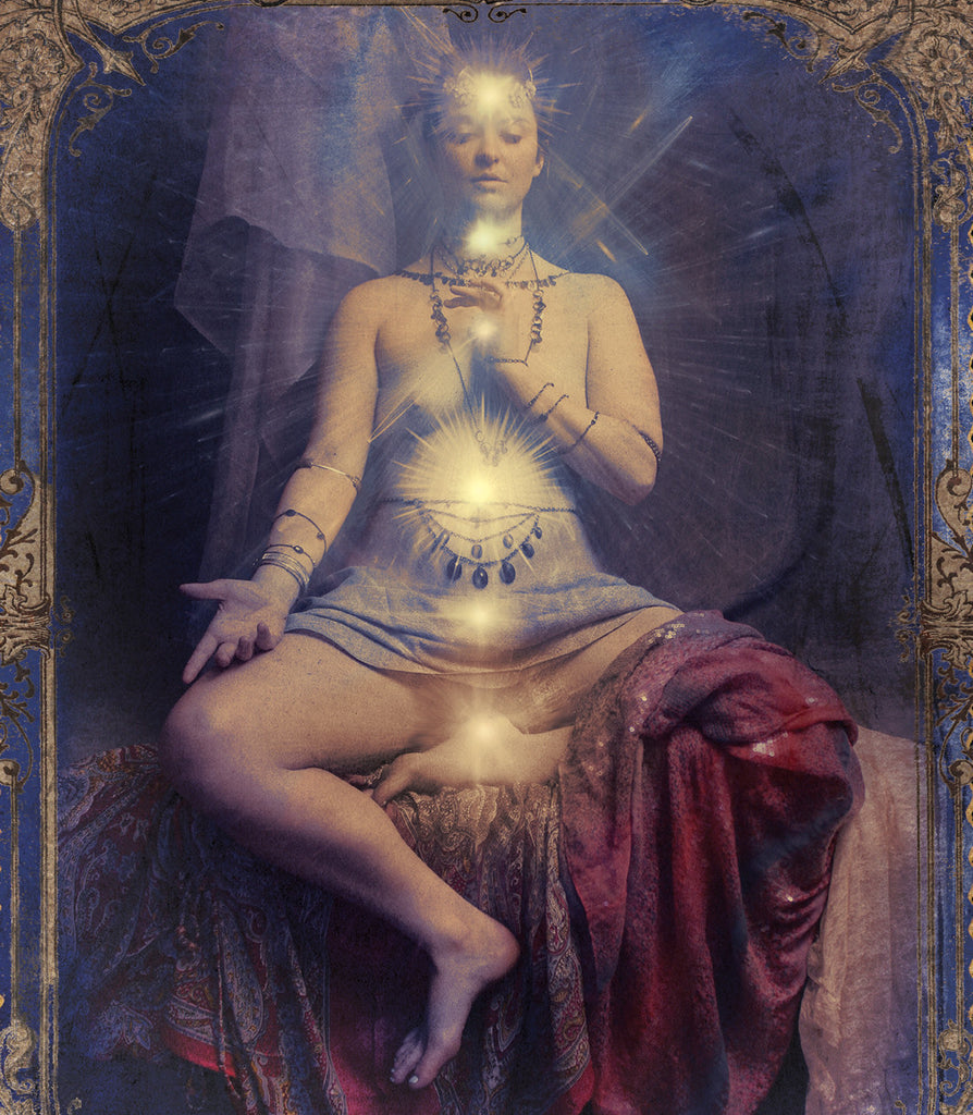 Chakra Goddess, Museum Quality Print, Essence: Summer/Winter