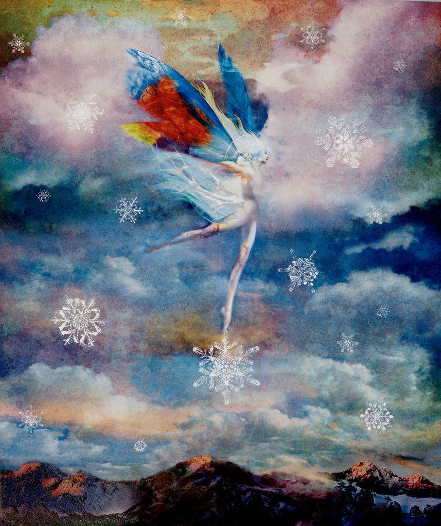 Snow Faerie, Museum Quality Print, Essence: Spring/Winter