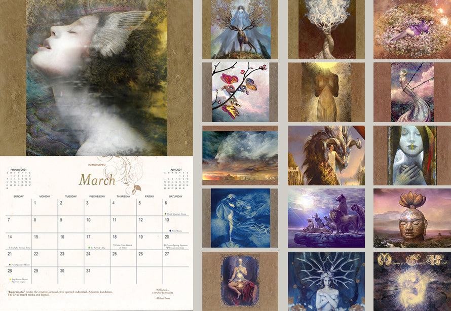Divine Nature II 2021 Calendar